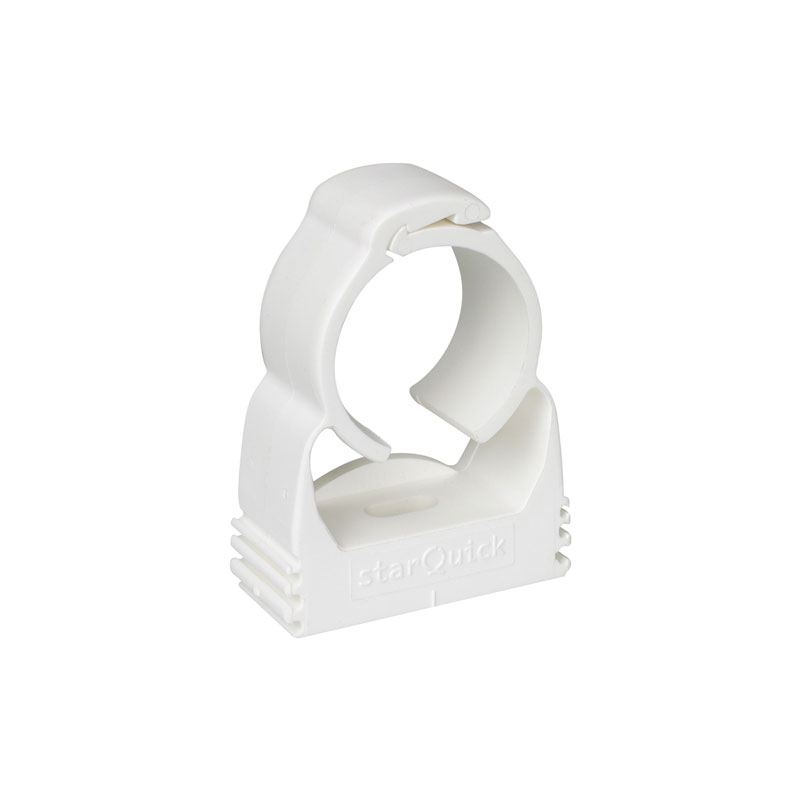 20 - 23mm White StarQuick Pipe Clips