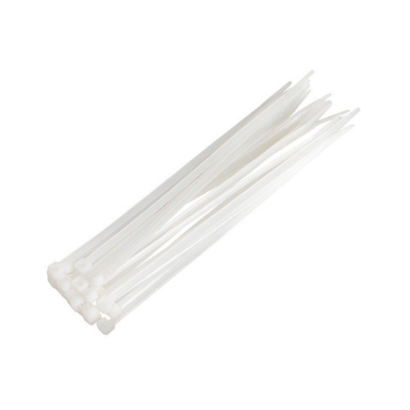 370 x 7.6 Natural Cable Ties, Pack of 100