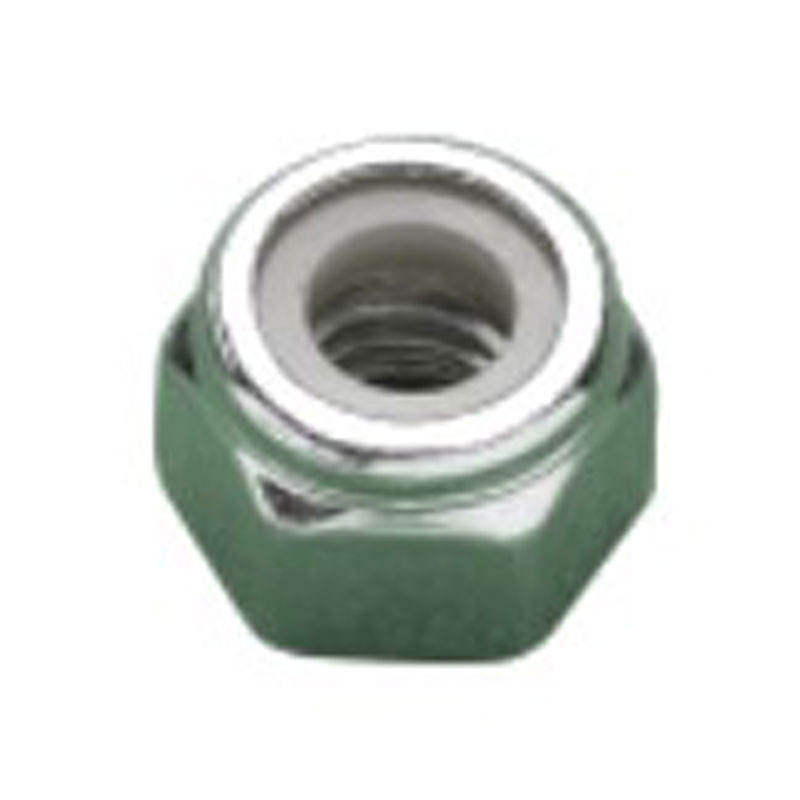 M10 Nyloc Nuts Zinc Plated