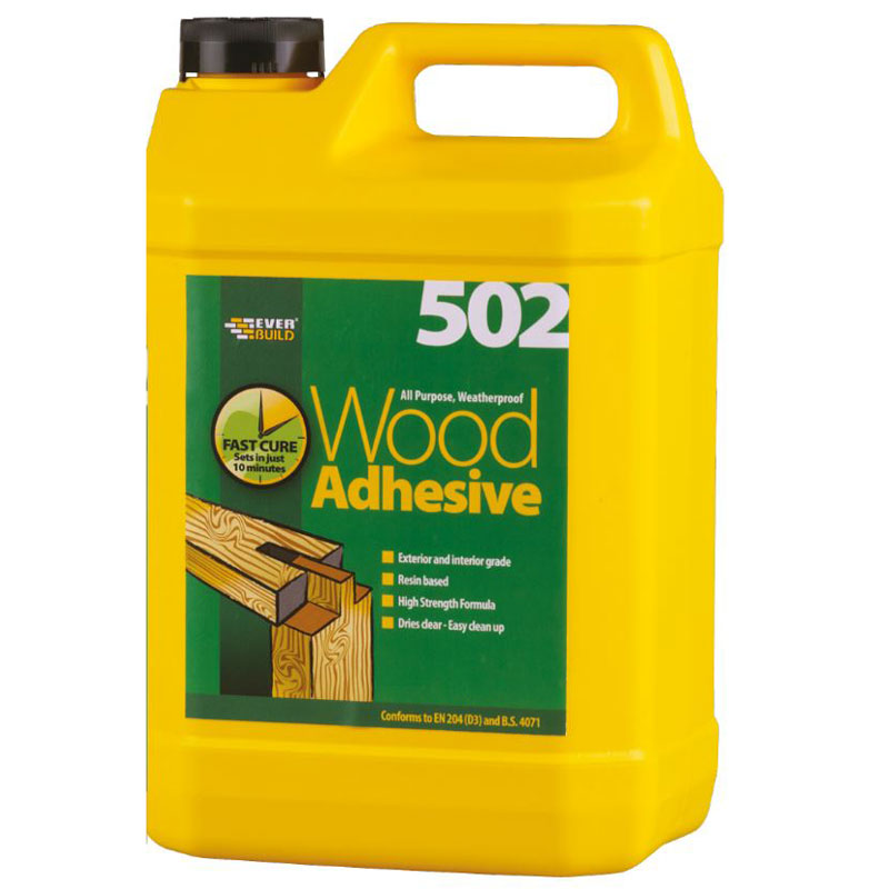 5 Litre - PVA Waterproof Wood Adhesive