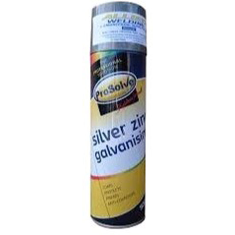 Galvanising Spray Paint, Bright Zinc Finish - 500ml
