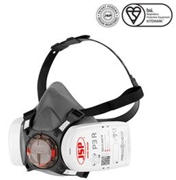 Half Mask Respirator with P2 Dust Filter