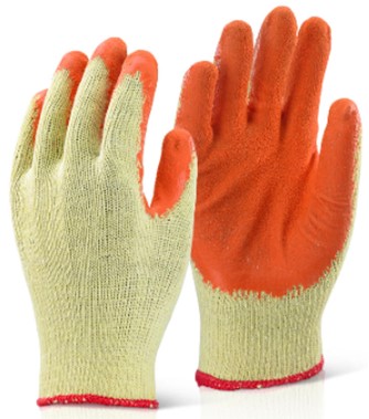 Latex Coated Builders Glove