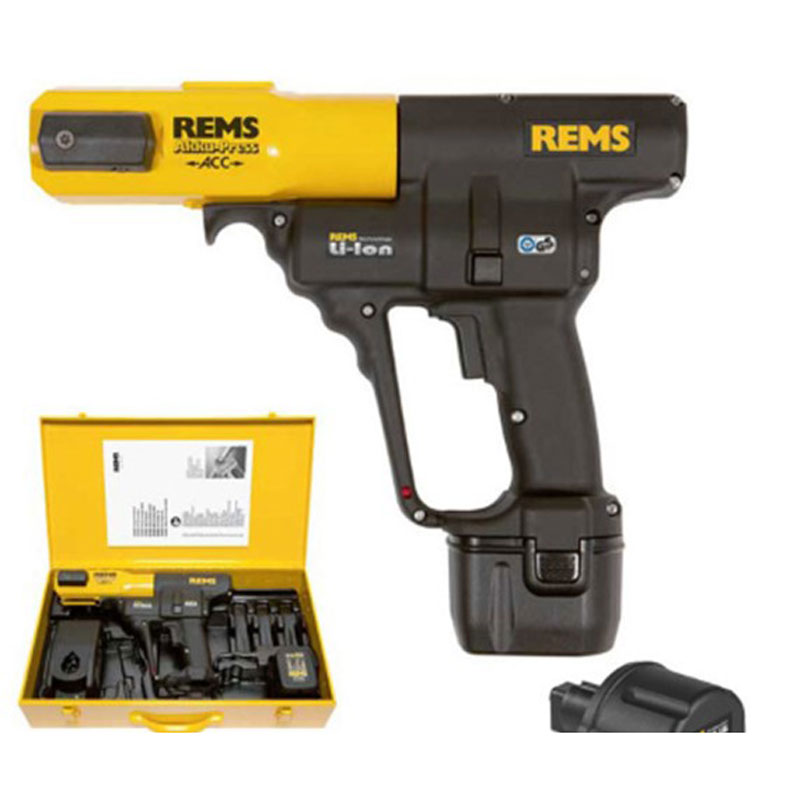 REMS Akku-Press with Automatic Circuit Control.