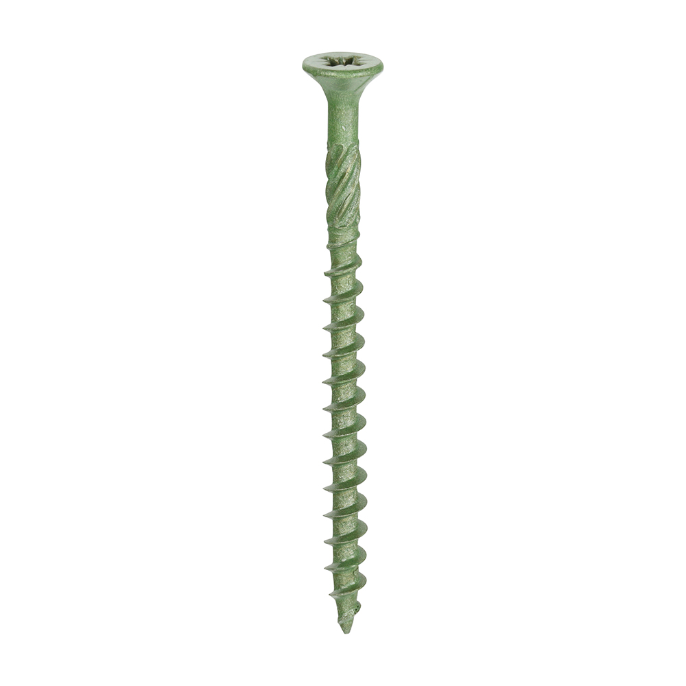 4.5 x 60mm Decking Screws - Exterior Green Box of 200