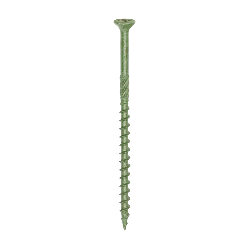 4.5 x 80mm Decking Screws - Exterior Green Box of 200