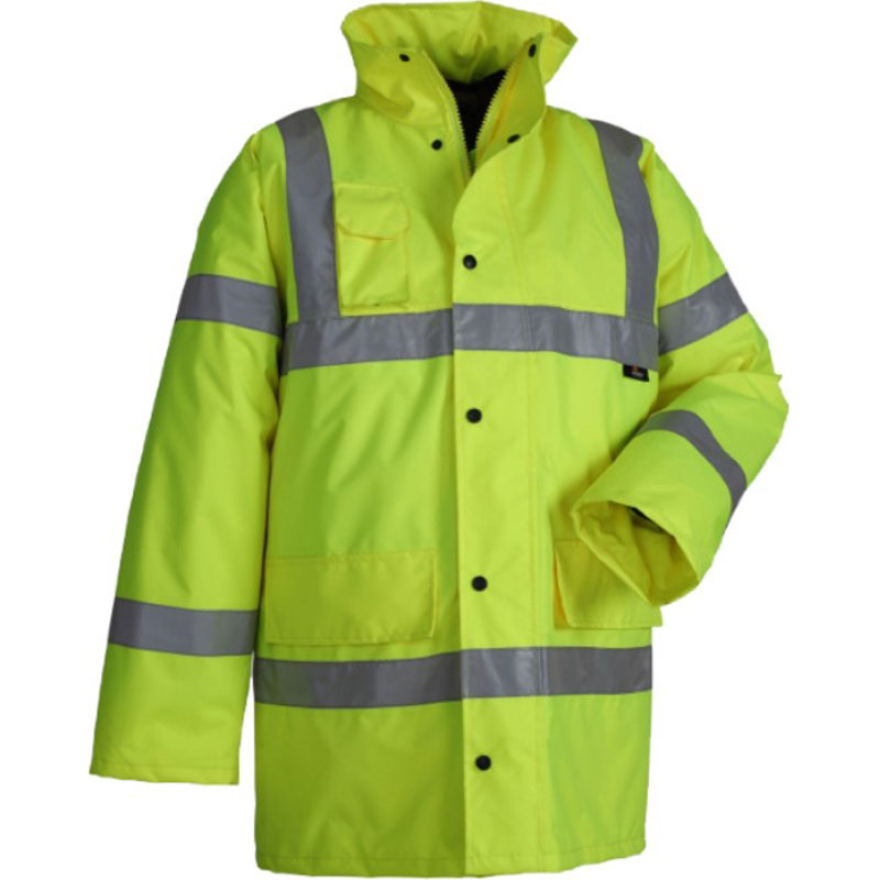 Small Yellow High Visibility Motorway Jacket