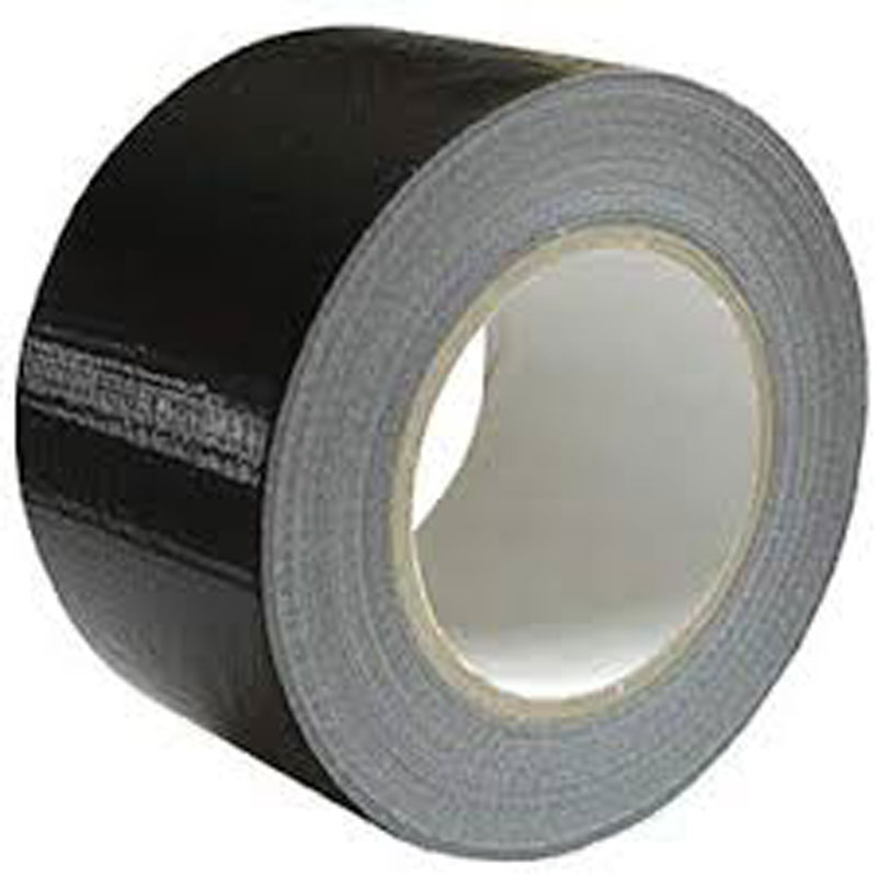 50mm x 50mtr Black Duct Tape