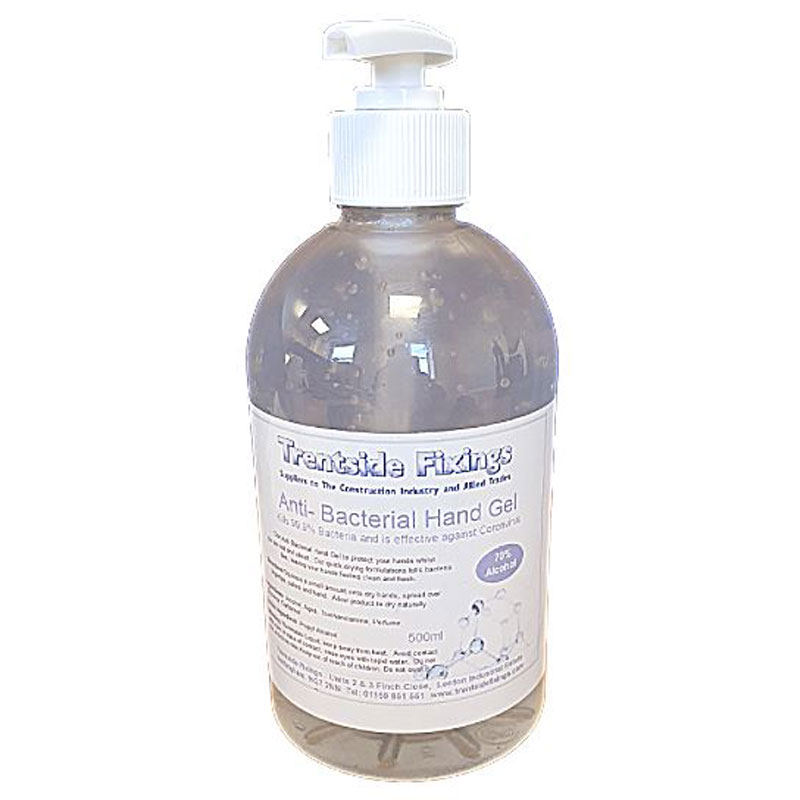 500ml Hand Sanitiser Gel - 70% alcohol content