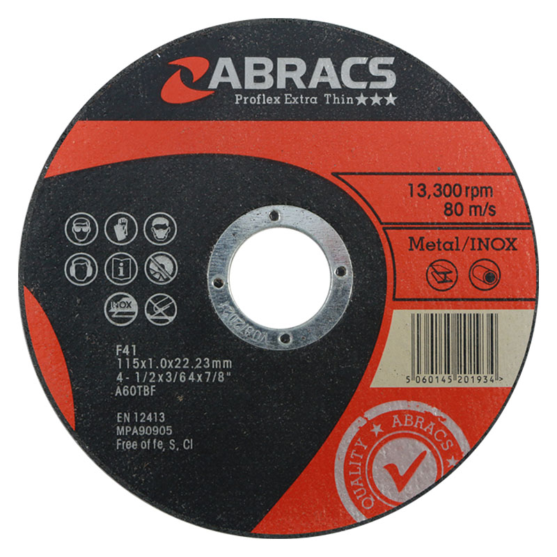 4" Metal Slitting Disc, 1.0mm Thick