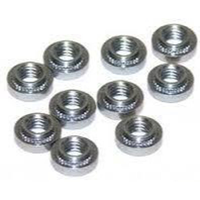 M6 Clinch Nut Steel Bright Zinc Plated