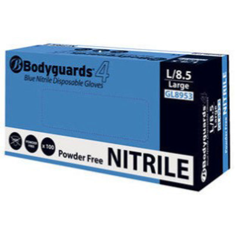 Nitrile Powder Free Disposable Glove Size 8