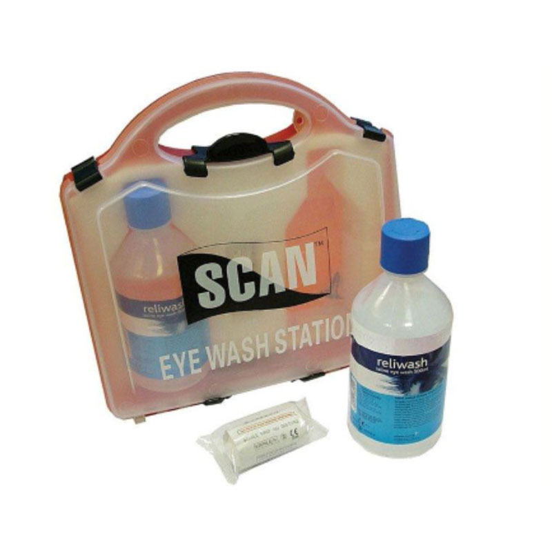 Eye Wash Station in a Compact Box