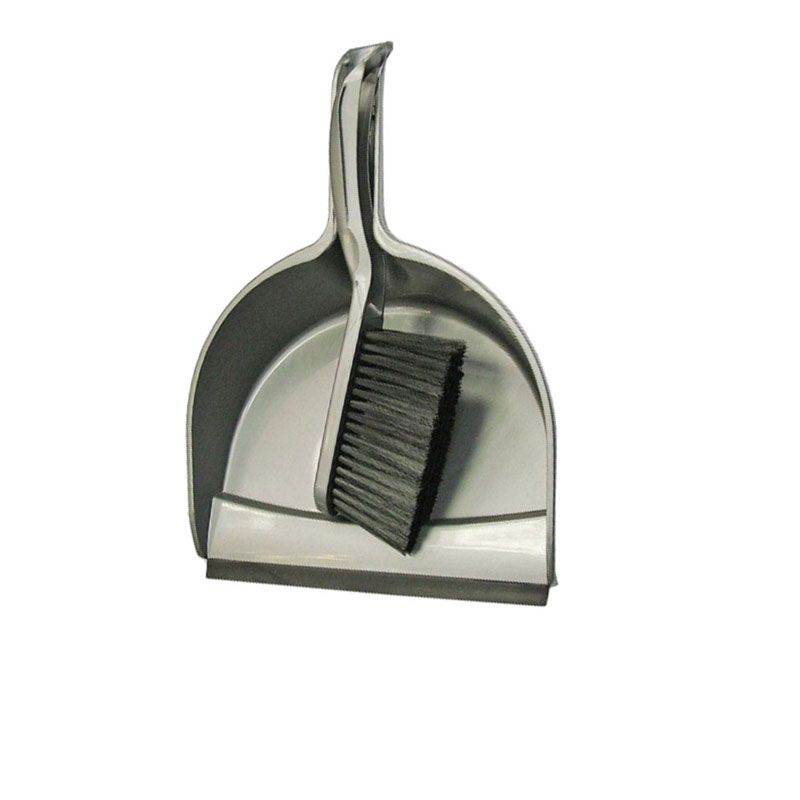 Plastic Dustpan and Brush Set