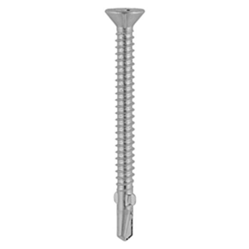 5.5x85mm Tek Screw Winged Countersunk PH3 Head