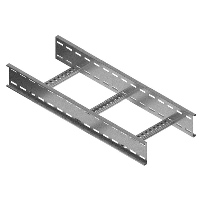 Straight ladder 100 deep, 900 wide, hot dip galvanised 3m length