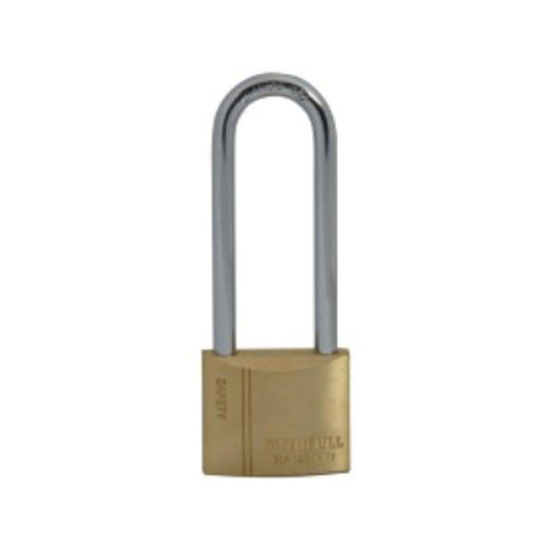 40mm Long Shackle Brass Padlock