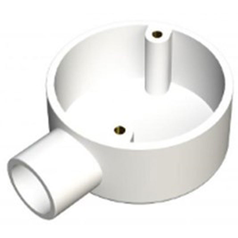 20mm Terminal Box White PVC