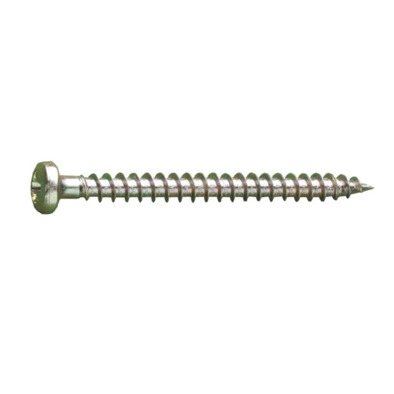 10x1 1/4 Inch Roundhead Pozi PZ2 Wood Screw