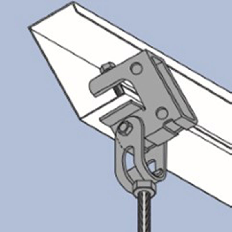 SRH Girder clamp for threaded rod