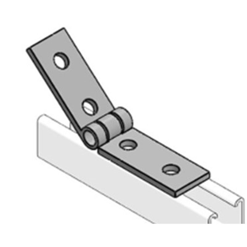 2 Hole 2 Hole Hinged Bracket Variable Angle Fitting