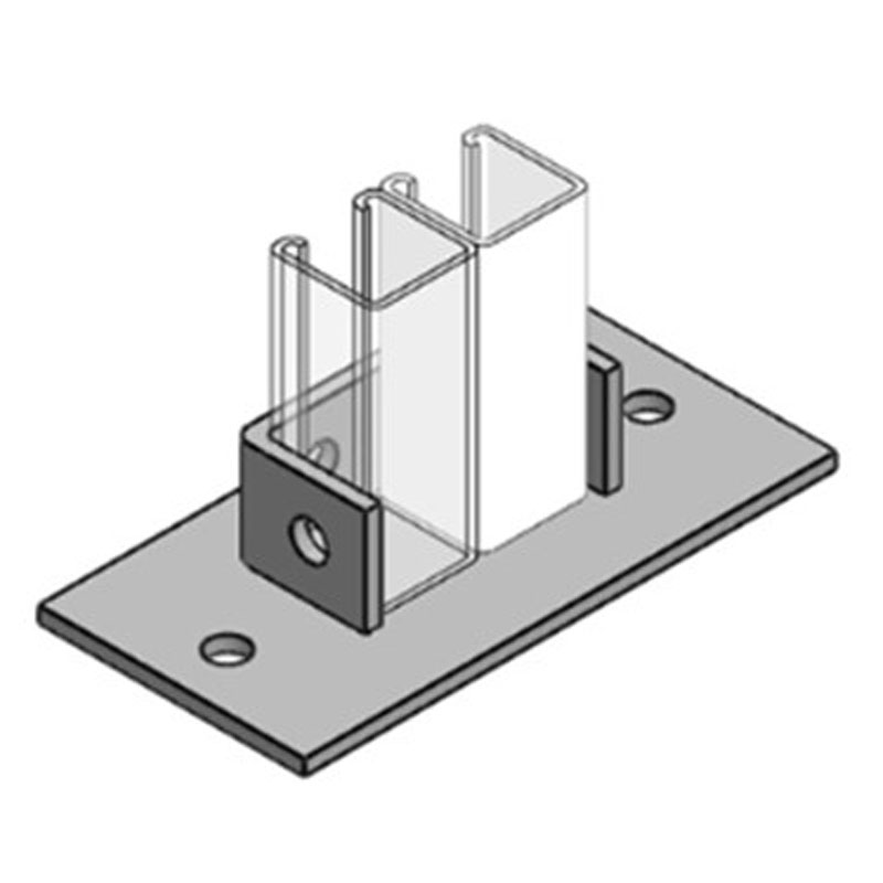 Double Channel Base Plate