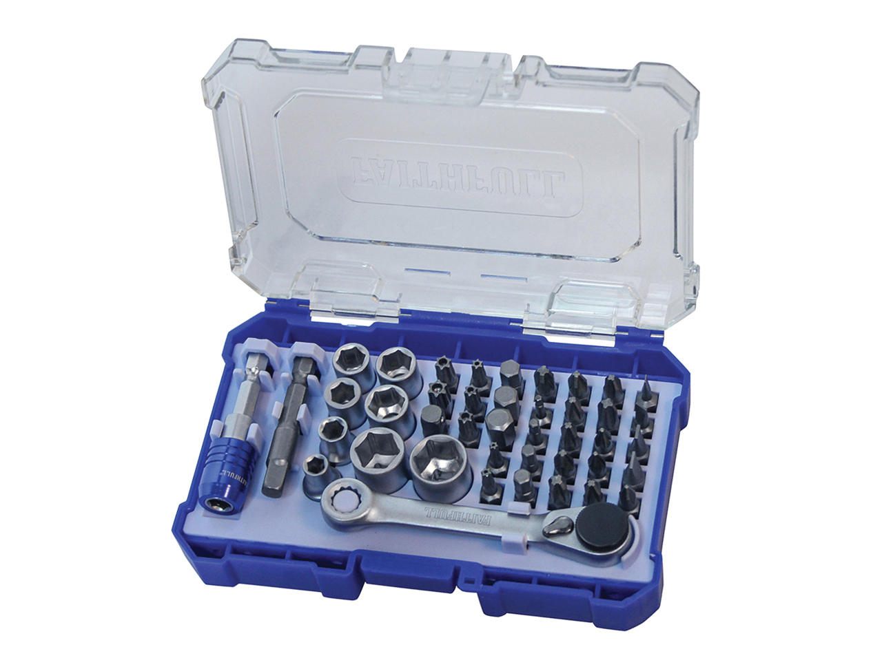 FAITHFULL 42 PIECE BIT & SOCKET SET