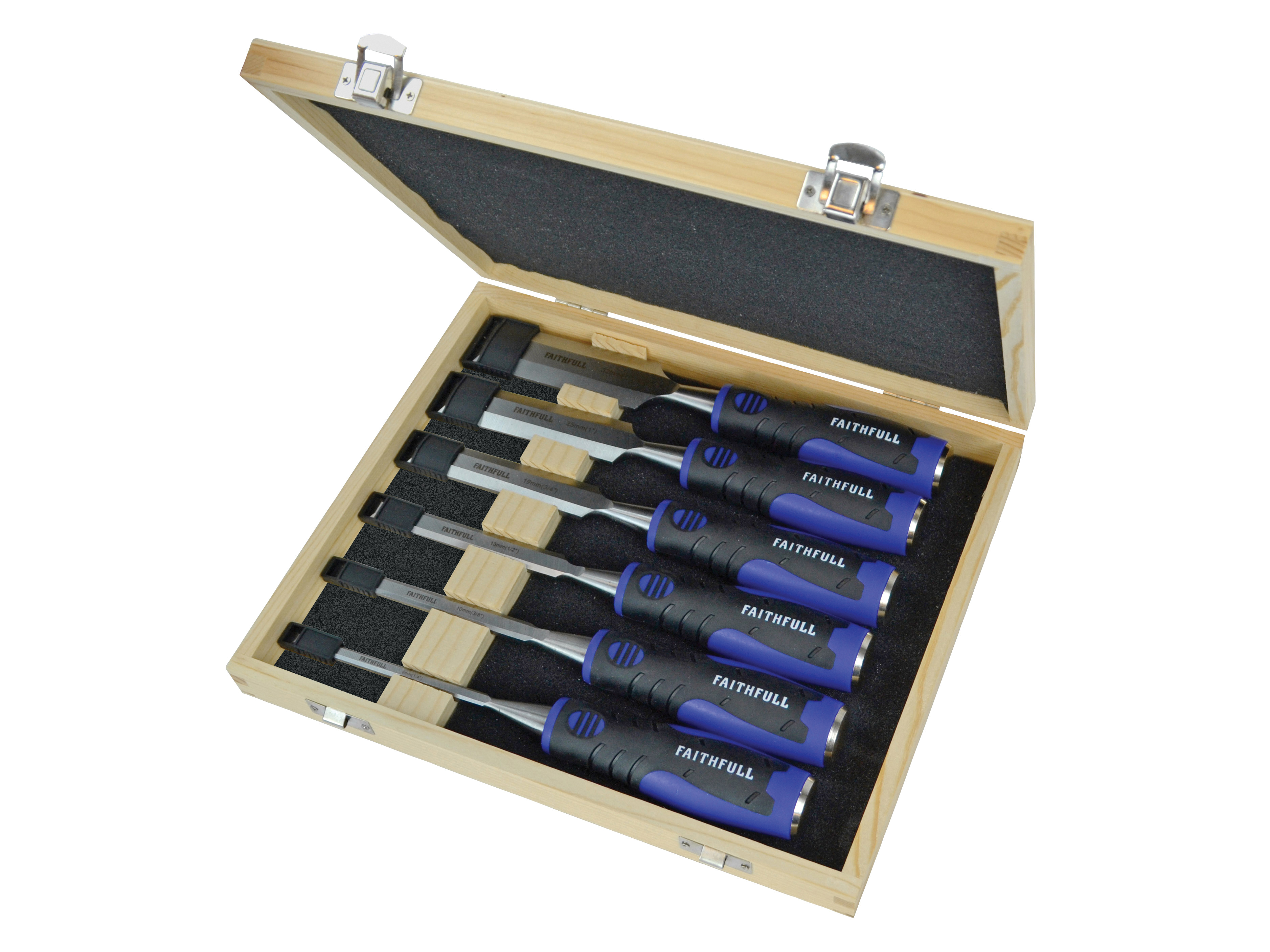 FAITHFULL 6 PIECE CHISEL SET