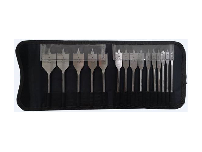 BAHCO 15 PIECE FLAT BIT SET