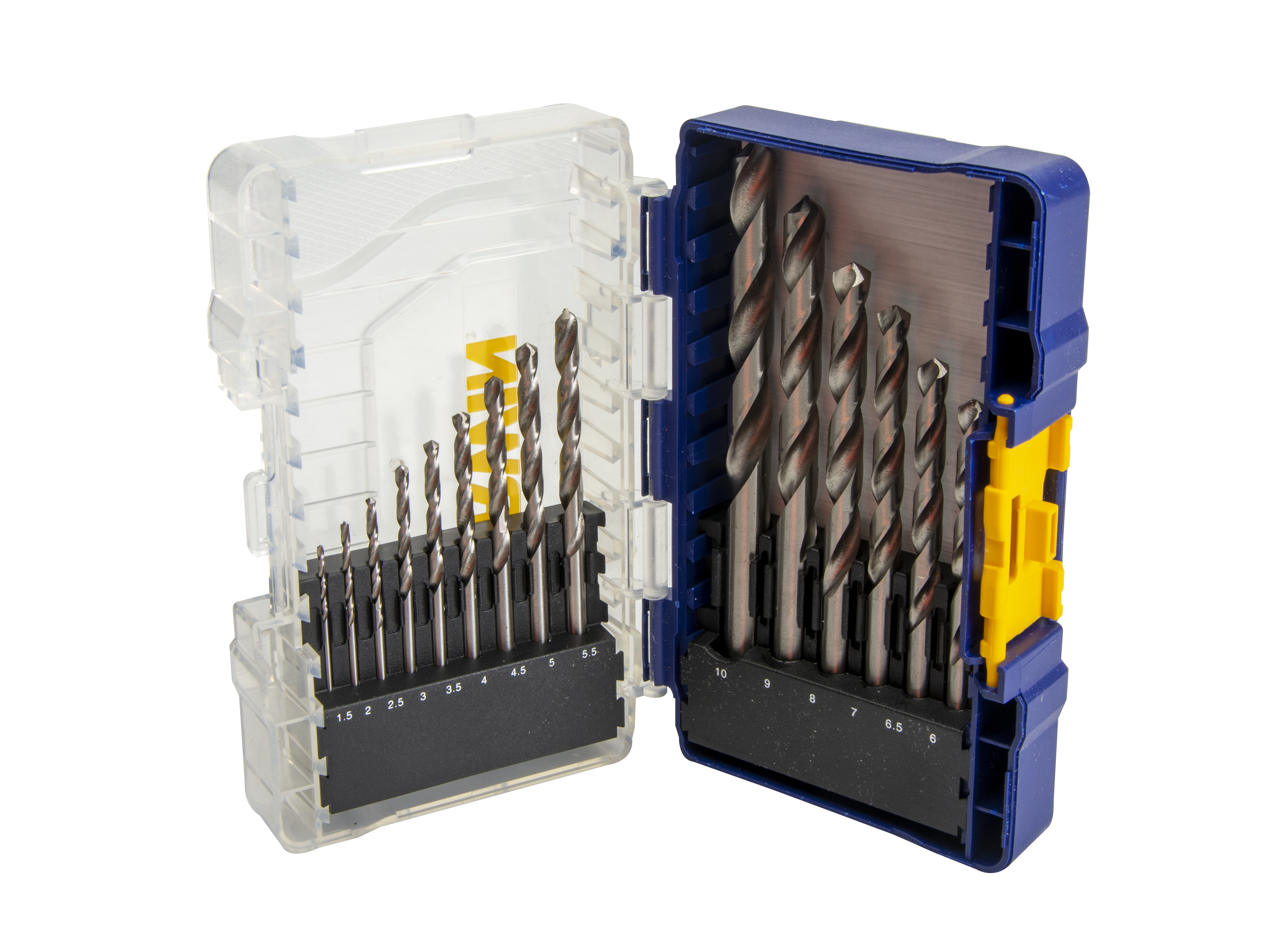 IRWIN 13 PIECE HSS PRO TITANIUM DRILL BIT SET