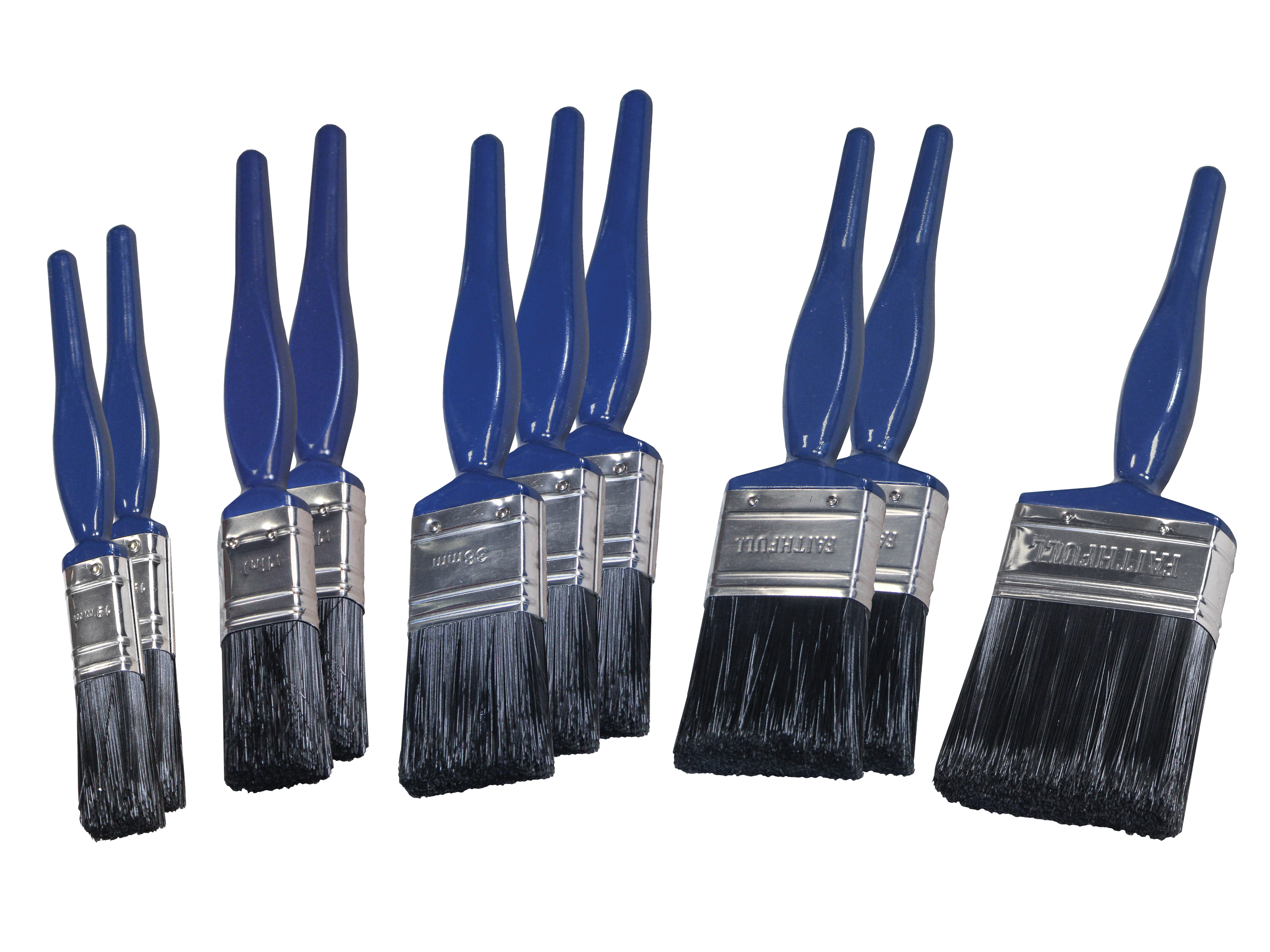 FAITHFULL 10 PIECE PAINTBRUSH SET