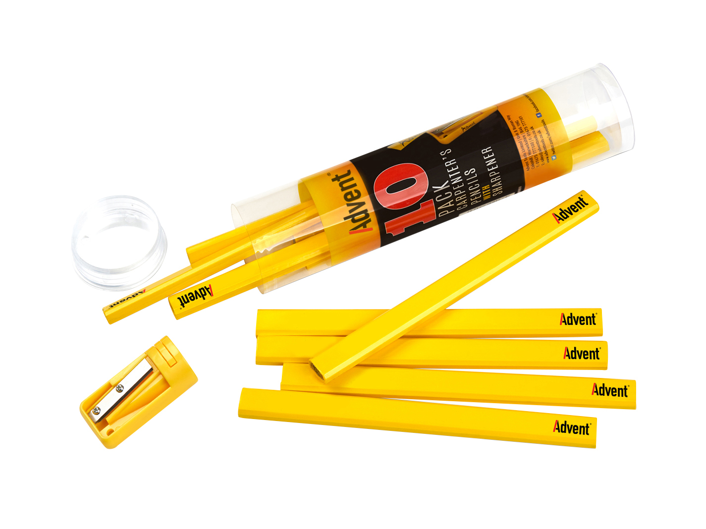 ADVENT CARPENTER'S PENCIL & SHARPENER SET