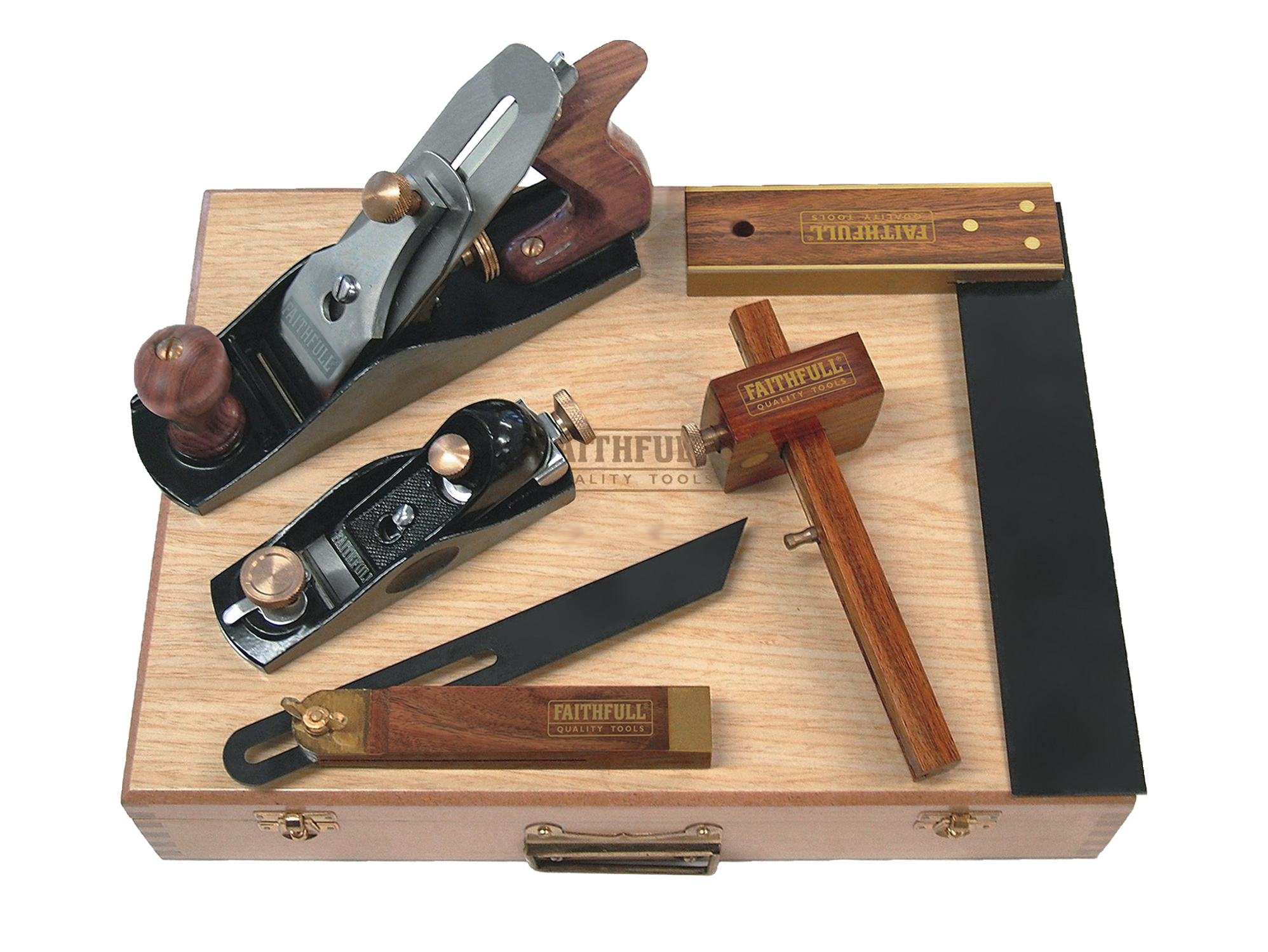 FAITHFULL 5 PIECE WOODWORKING SET